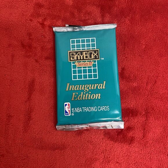 1990-91 Skybox NBA Basketball Box - 1 FACTORY SEALED Pack - 15 Cards - SERIES 2 - Picture 1 of 3